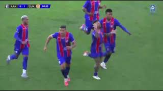 Veja os gols de ARAGUAÍNA 1 x 1 GUAPORÉ-RO estádio Mirandao brasileiro série D