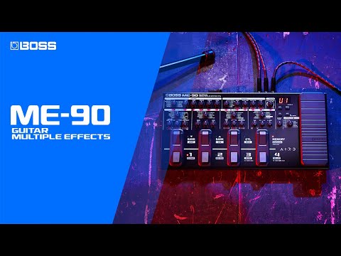 Boss ME-90 Guitar Multiple Effects 2023 - Present - Black image 4
