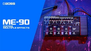 Boss ME-90 Guitar Multiple Effects Video