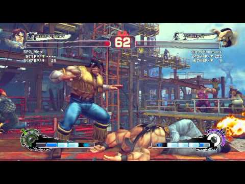 The Manliest Street Fight! USF4 T. Hawk Comeback 2