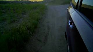 preview picture of video 'Old Yellowstone Trail north out of Gardiner, MT'
