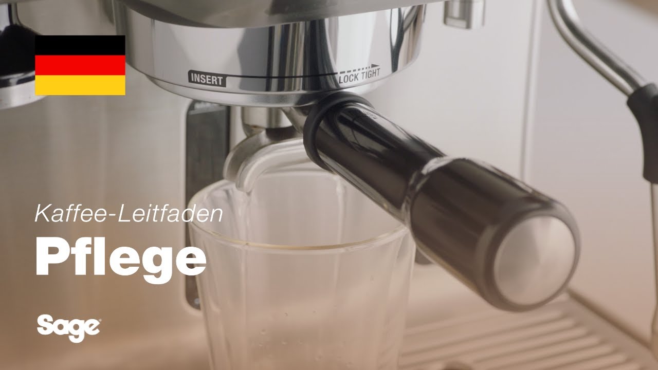 Durchspülen der Brühgruppe