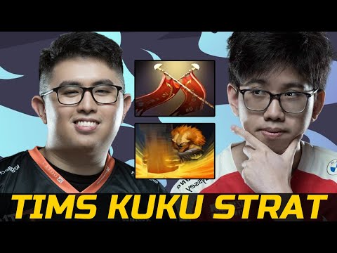 TIMS AND KUKU CONNECTION IN ONE TEAM - CRAZY TEAMFIGHT PLAYS DOTA 2