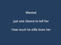 Alan Jackson - Wanted (lyrics).wmv