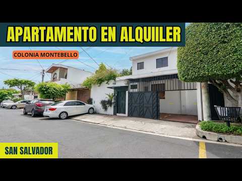🚨 APARTAMENTO DE 2 HABITACIONES EN ALQUILER EN MONTEBELLO 🔥 | San Salvador