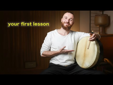HOW TO PLAY the IRISH BODHRÁN - Lesson 1