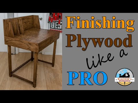 Finishing Plywood like a Pro