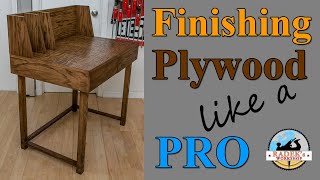 Finishing Plywood like a Pro