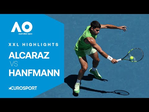 Carlos Alcaraz - Yannick Hanfmann | Highlights XXL German | 2nd Round | Australian Open 2026