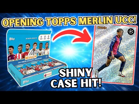 Opening a Topps Merlin UCC 24/25 hobby box! CASE HIT!