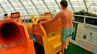 Intense Tower Water Slide at Aquaticum Debrecen