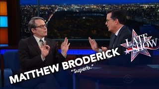 Matthew Broderick Nails His Donald Trump Impression
