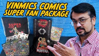 Vinmics Comics (Desi Creative) Super Fan Package Unboxing - Dilip Chaubey
