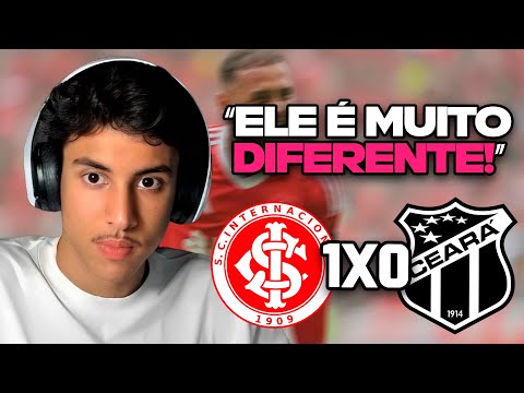 RENATO REAGE: INTERNACIONAL 1 X 0 CEARÁ | MELHORES MOMENTOS | 15ª RODADA BRASILEIRÃO 2025 | ge.globo