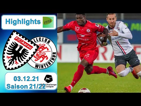 Highlights: FC Aarau vs FC Winterthur (03.12.21)