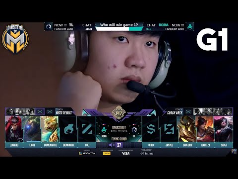 TLPH vs RORA - GAME 1 |  KNOCKOUT STAGE DAY 1 | M7 World Championship