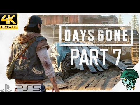DAYS GONE Walkthrough Gameplay Part 7 - NESTS | Days Gone: PS5 Gameplay - 4K 60FPS