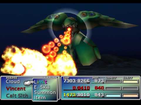 FF7 Emerald Weapon Counter/Mime Abuse