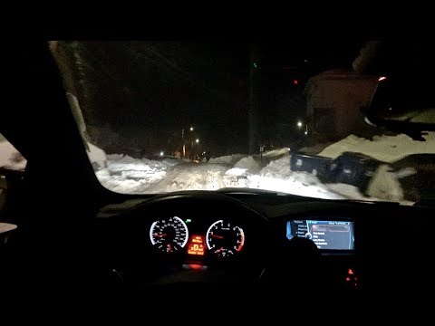 After the Bomb Cyclone Blizzard! -BMW  E92 M3 Snow Drive POV