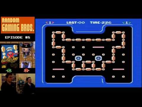 Random Gaming Bros. # 8 - Clu Clu Land (NES)