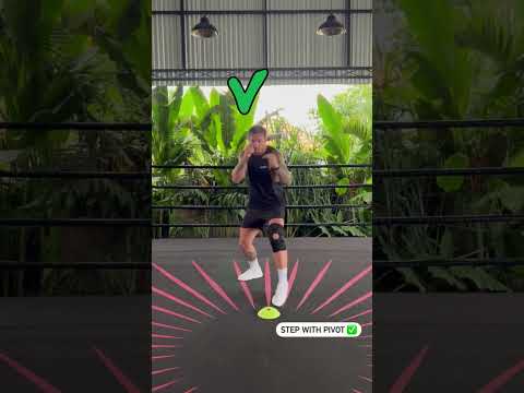Boxing Footwork: How to Pivot #boxing #boxingtraining #boxingdrills