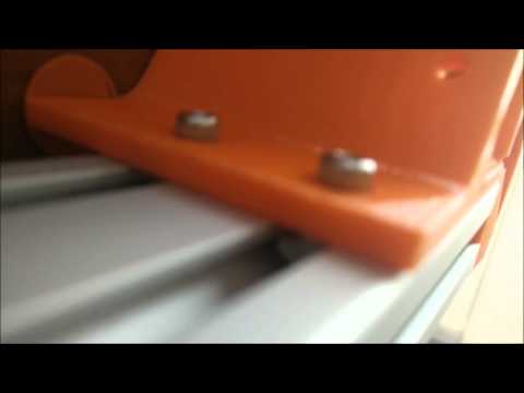 Part of a video titled How to properly mount T-Slot nuts - YouTube
