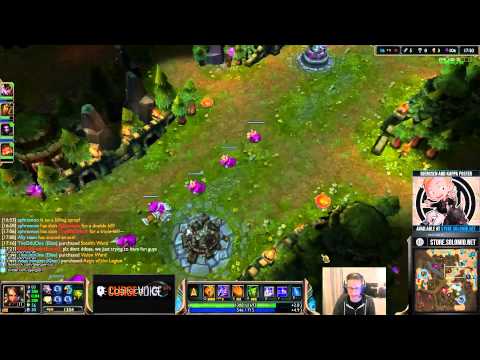 Bjergsen playing animal comp with ranked 5's team