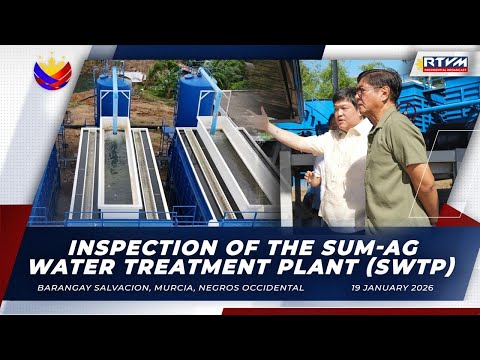 Inspection of the Sum-Ag Water Treatment Plant 1/19/2026