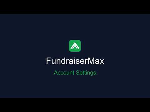 Account Settings