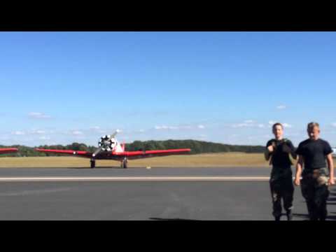 F4U Corsair & P51D Mustang Flyby