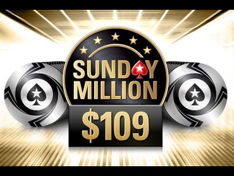 $109 Sunday Million, $1.000.000 Gtd