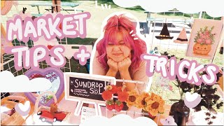 ✿ Selling your Art at Markets : tips and tricks + mini vlog ✿