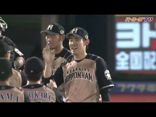 お見事!! ファイターズ・高梨 プロ初完封勝利!!