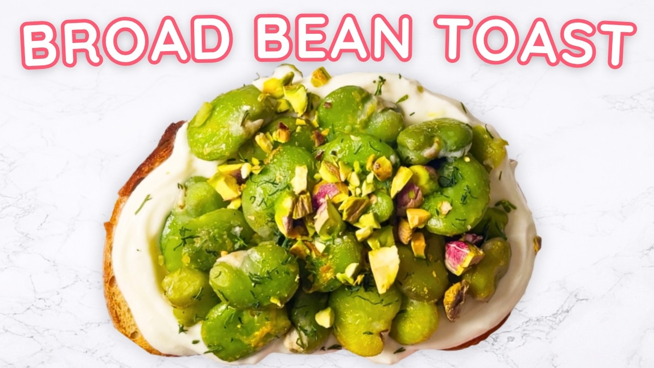 Broad Bean Toast with Whipped Ricotta and Pistachios video
