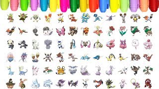 Coloring all Generation 6 Pokemon X & Y