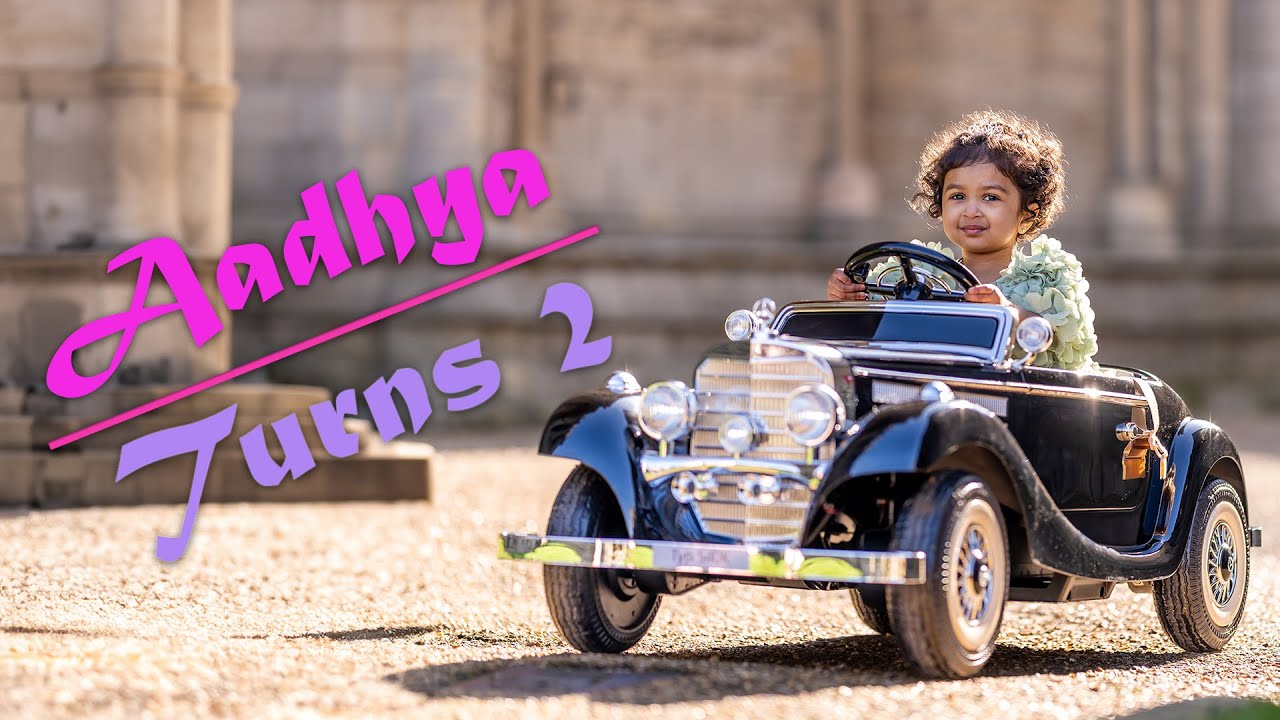 Adhya 2nd Birthday Cover