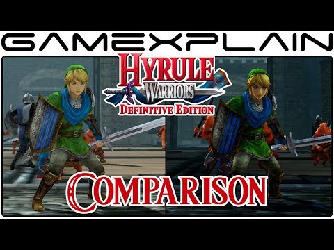 Hyrule Warriors: Definitive Edition Head-to-Head Comparison (Switch vs. Wii U)