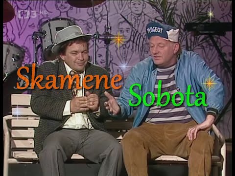 Luděk Sobota a Roman Skamene - Škodovka (dialog na lavičce)