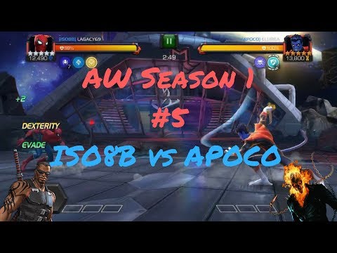 AW Season 1 #5 ISO8B vs APOCO - Marvel Contest Of Champions