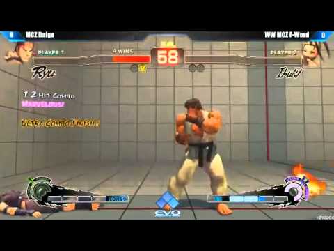 EVO 2013 - Daigo Umehara (Ryu) vs. F-Word (Ibuki) - AE Pool