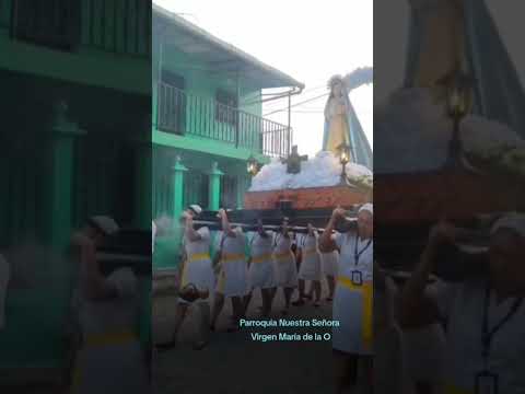 Cortejo procesional Virgen de Dolores, San Juan Talpa, La Paz. #virgendedolores