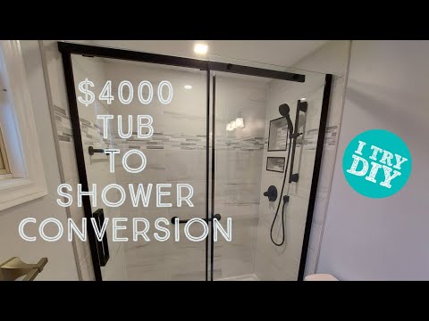 $4000 Tub to Shower Conversion