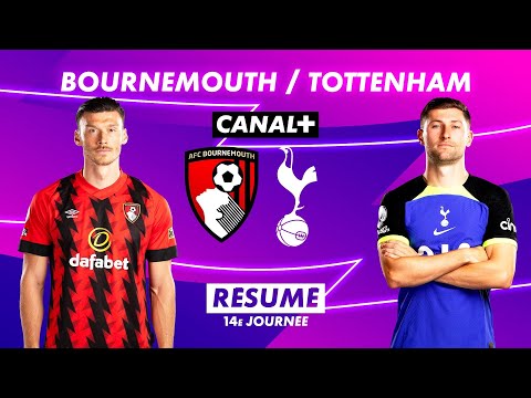 Le résumé de Bournemouth / Tottenham - Premier League 2022-23 (14ème journée)
