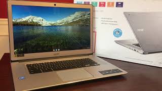 Acer Chromebook 15 CB515-1HT Unboxing And Review