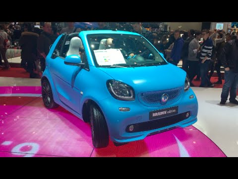 Smart Fortwo BRABUS edition 2016 In detail review walkaround Interior Exterior