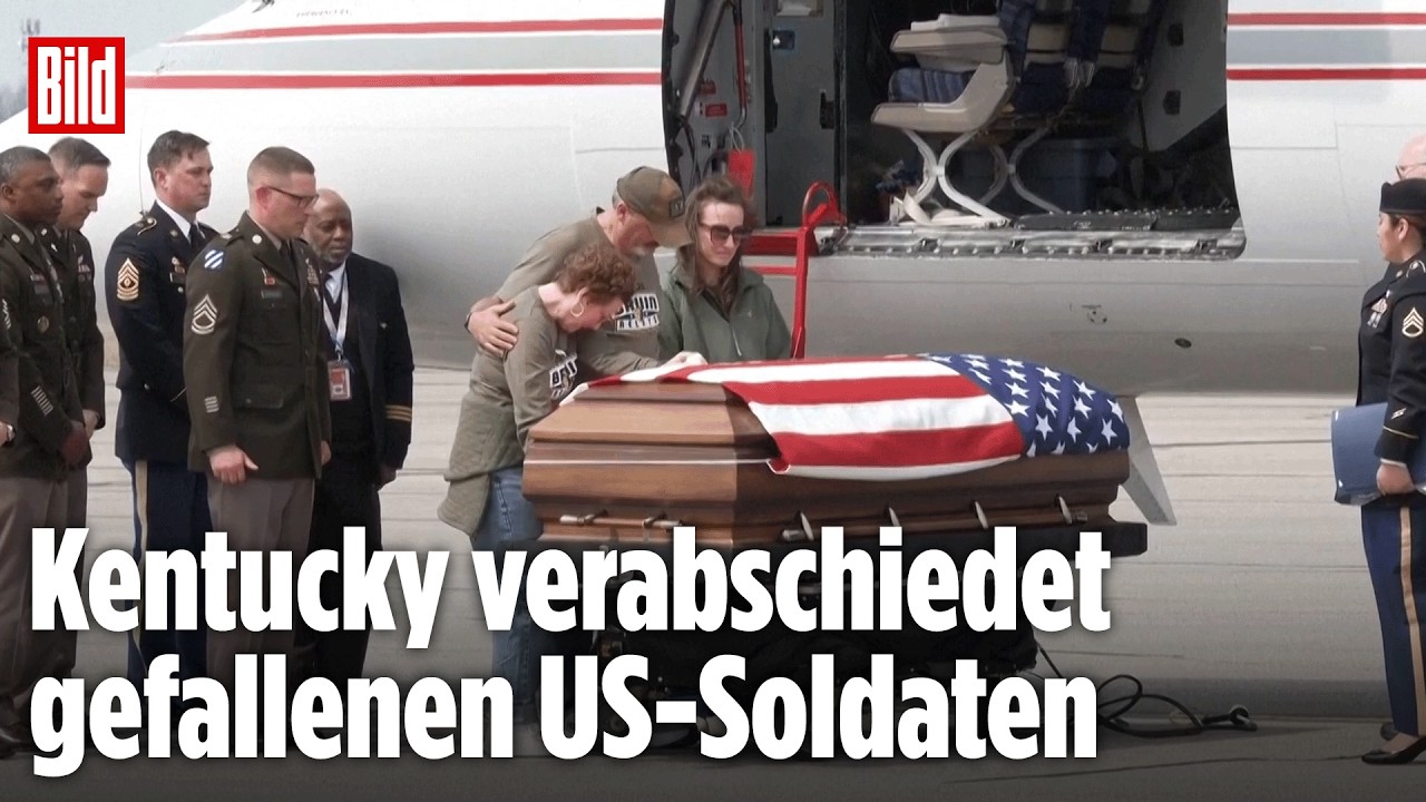 Nach Iran-Angriff auf Saudi-Arabien: Letzte Heimkehr für gefallenen US-Soldaten (26)