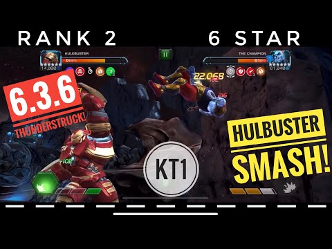 Hulkbuster Absolutely Destroys 6.3.6 Thunderstruck Lane! Some Big Numbers!