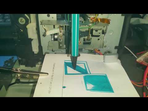 2D Drucker/Plotter RepRap Ramps Z-Halter - 40mm Test