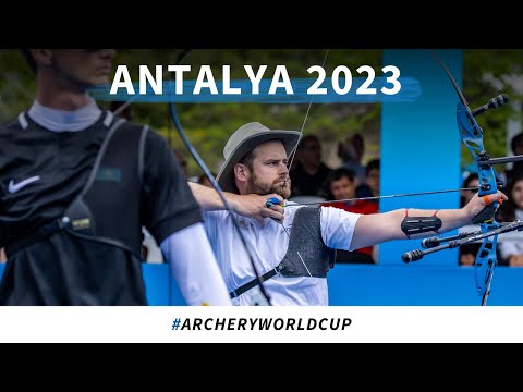 Jean-Charles Valladont v Ilfat Abdullin – recurve men semifinal 1 | Antalya 2023 World Cup S1