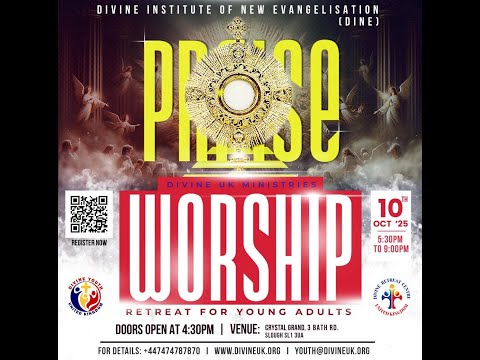 YOUTH WORSHIP (Night Vigil & Healing Service) (10 October 2025) Divine UK, Slough, London